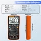 thumbnail image 2 of Multímetro Digital Cgtredaw Compatible Con 6000 Cuentas Probador Voltaje Actual naranja, 2 of 9