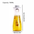 thumbnail image 3 of Glass Oil Sprayer Bottle for Cooking Fine Mist Pump Dispenser for BBQ Grill Baking, 3 of 5