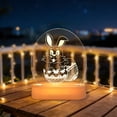 thumbnail image 4 of Decoration Rabbit Bedside Light Easter Bunny Lamp Cartoon Night Light Easter Party For Bedroom Children's Bedside Study, 4 of 6
