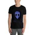 thumbnail image 3 of Large Tops For Men GraphicSkull (8) Printed Tees Summer Everyday Short-Sleeved T Shirts Black or White XS-5XL, 3 of 5
