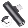 thumbnail image 3 of Yimiti High-Quality Type-C 2-In-1 Aluminum Alloy Audio Converter For Enhanced Gaming,Silver, 3 of 9