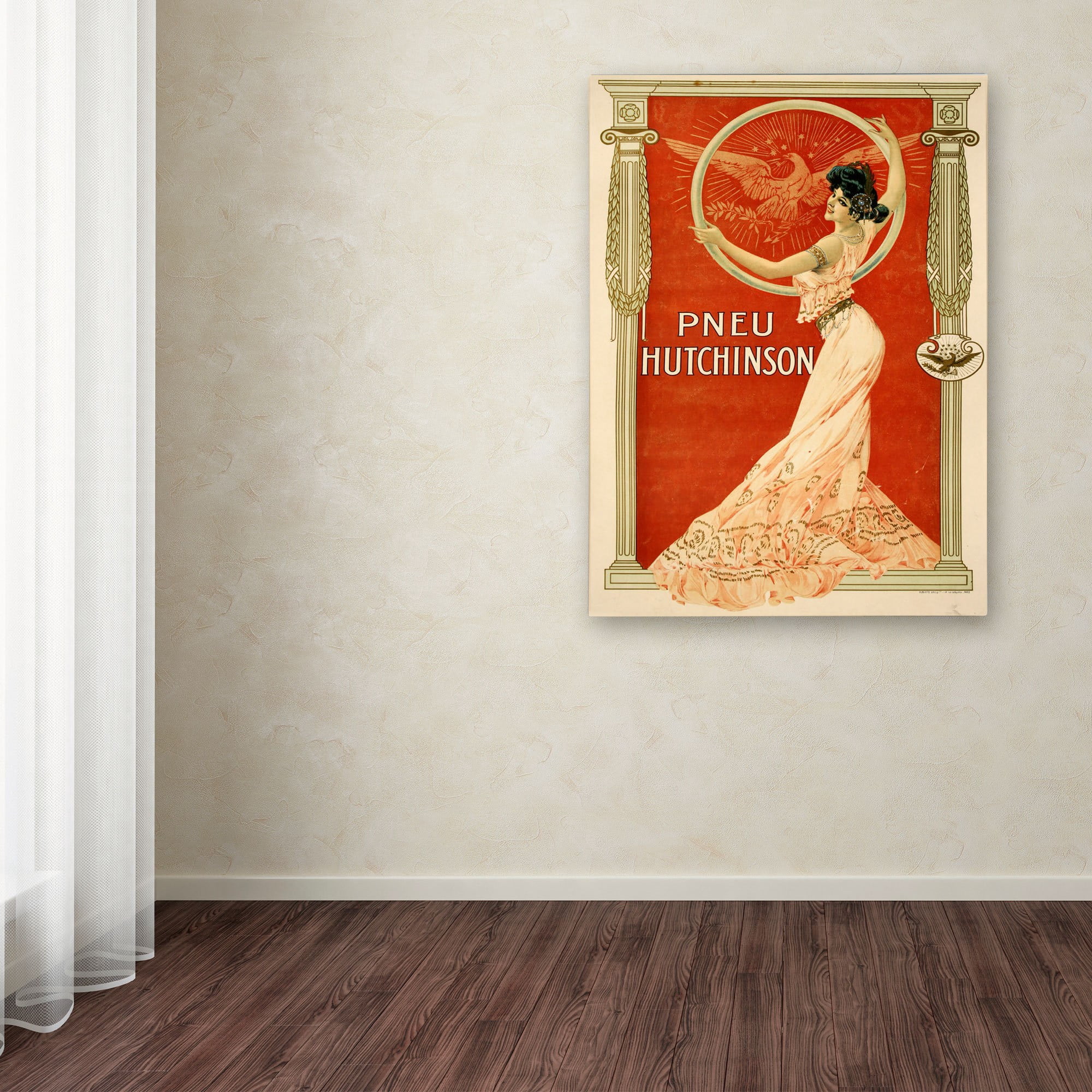 Trademark Fine Art "Pneu Hutchinson" Canvas Art by Vintage Apple Collection