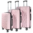 thumbnail image 1 of Set Juego 3 Maletas Rigidas Rack and Pack  Viaje Equipaje 4 Ruedas 360, 1 of 9