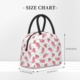 thumbnail image 4 of Vsdgher Insulated Lunch Bag Simple Bento Cooler Bag Lunch Tote Bag , Suitable for picnics, school, work (Watermelon Print ), 4 of 5