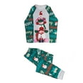 thumbnail image 1 of Family Matching Christmas Pajamas Set Xmas Deer Holiday Pajamas Sleepwear Dad Mom Kids PJs, 1 of 3