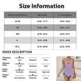 thumbnail image 3 of Women's Halter Hollow Out Tank Tops V Neck Tie Back Ruffled Hem Blouses Summer Casual Shirts, XL, 3 of 5