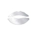 thumbnail image 1 of Forma de labio de plata Vinilo de pared Clear flexible Superficie lisa efecto reflectante Decoración del dormitorio para el fondo del hogar Decoración de arte 6 piezas Kearding HA012026-00, 1 of 7