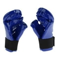 thumbnail image 6 of DimyFew 1 Pair Kids Children Boxing Gloves Mitts Sanda Karate Sandbag Taekwondo Sparring Blue S, 6 of 9