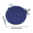 thumbnail image 5 of Outdoor Bistro Chair Cushions-Round Waterproof Patio Seat Cushions with Removable&Machine Washable Cover,Fade-Resistant Garden Chair Pads for Dining Chairs,Indoor/Outdoor Furniture Accessories, 5 of 7