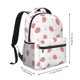 thumbnail image 2 of Fotbe Hand Drawn Strawberry Mochila Casual con Estampado para Escuela, Viajes y Actividades al Aire Libre - Duradera, Ligera y Cómoda, 2 of 5