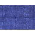 thumbnail image 1 of Ahgly Company Machine Washable Indoor Rectangle Oriental Blue Modern Area Rugs, 3' x 5', 1 of 4