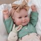 thumbnail image 4 of Muñeca bebé reborn de 20 pulgadas con cuerpo suave de tela, recién nacida, incluye accesorios y caja de regalo, para niños de 3 años en adelante., 4 of 6
