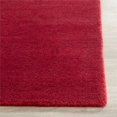 thumbnail image 4 of Safavieh Himalaya 6' Round Hand Loomed Wool Pile Rug in Red, 4 of 10