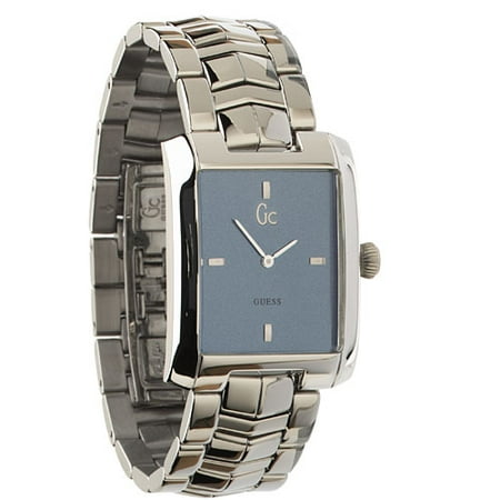 Men's Rectangular Light Blue Dial Watch