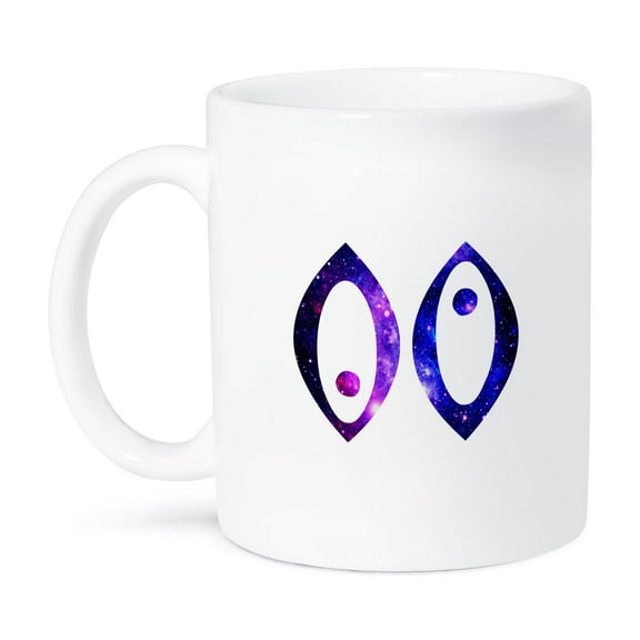 3dRose, Pisces fish horoscope symbol - purple zodiac astrological star sign, 11oz Mug