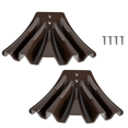 thumbnail image 1 of 2PCS Gutter Downspout Diverter, Gutter Downspout Extensions for Rainwater Dispersal, Rain Gutter Disperser Brown,2 x gutter downspout diverter,Brown, 1 of 6