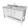 thumbnail image 4 of Ariel R061SCWRVOGRY Bayhill 60" Free Standing Single Basin Vanity Set - Grey, 4 of 7