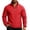 Red, variant on Mens Bomber Jacket Lightweight Casual Stand Neck Zip Front Jacket Coats Comfort Windproof Waterproof Loose Fit Sport Outerwear for Hiking Trave Vacation