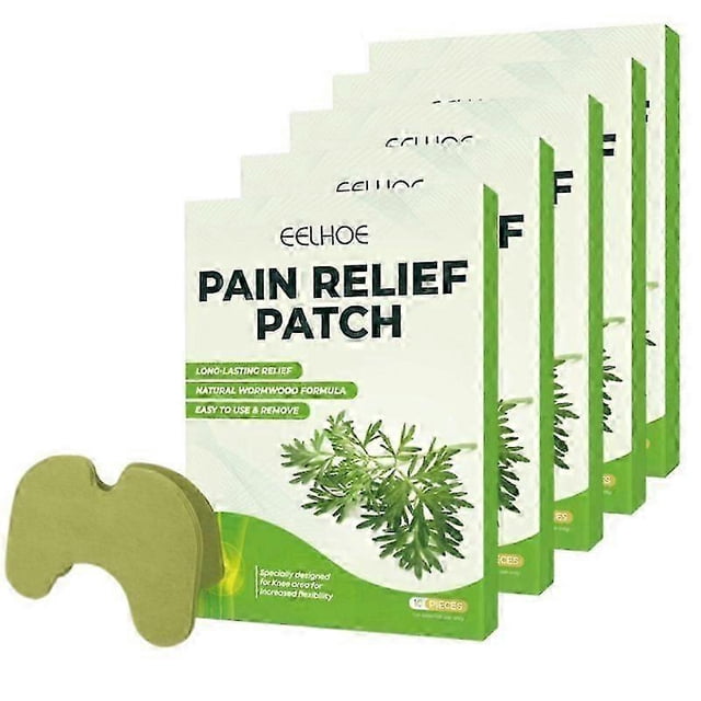 50pcs Knee Relief Patches Sticker Joint Muscle Pain Wormwood Ache Plaster Heating Pads