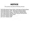 thumbnail image 2 of CMX Rear Disc Brake Caliper Assembly Left Right Side (Driver Passenger) Kit for Car Nissan Rogue Sport Qashqai LEAF KBC-100374, 2 of 10