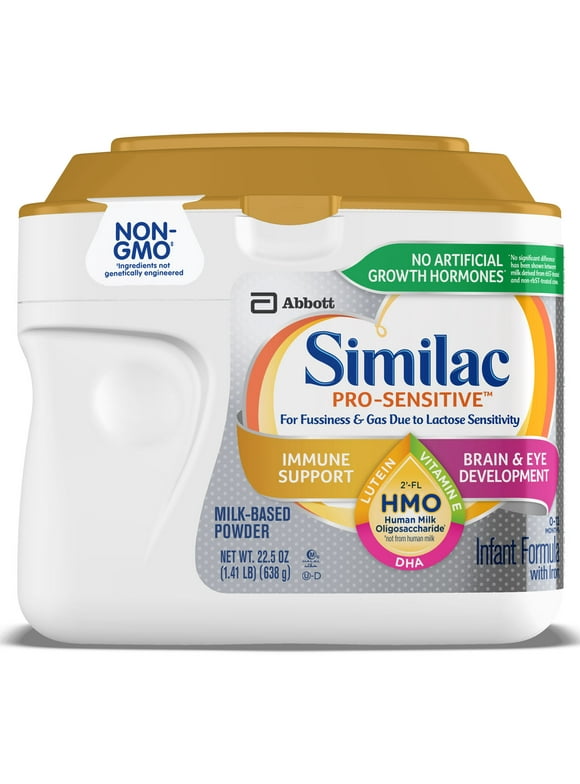 Similac for Sensitive Tummies Baby Formula (Sensitive, Soy, Spitup