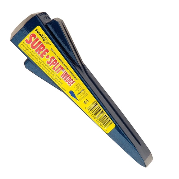 Estwing E-5 Sure Split Wedge, Solid Steel, 9