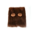 thumbnail image 2 of Iumwxz Halloween Pet Accessories Lions Head Wig Dog Head with Tail Pet Supplies Funny Products Powerful and Domineering Halloween Decorations Polyester 14.96x14.96x0.79in, 2 of 5