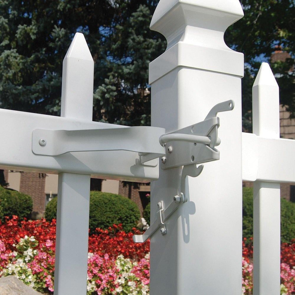 Gate Latches Hardware Boerboel Standard Gate Latch 73002183 White Gate