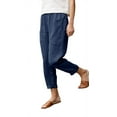 thumbnail image 2 of Elastic Waist Women Casual Pants Capri Ankle Trousers, 2 of 5
