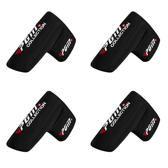 4X Putter Cover Headcover Golf Club Protect Heads Cover Putter Headcover for Golf Embroidery Headcover
