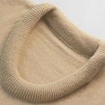 thumbnail image 5 of Olyvenn Women's Oversized Scoop Neck Pullover Sweater Long Sleeve Knitted Sweater Chunky Trendy Fall Winter Sweater Tops Khaki L, 5 of 9