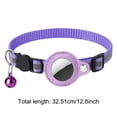 thumbnail image 2 of Para Apple AirTag Cat Collar reflectante GPS Tracker Holder con campana ajustable, 2 of 9