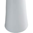 thumbnail image 2 of Fine Fixtures Pyramid Pedestal, Elegant One Piece Pedestal Sink, Center Faucet Hole, Vitreous China, White, 2 of 9