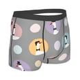 thumbnail image 3 of Fotbe Cute Geese Men’s Total Support Pouch Boxer Briefs, X-Temp Cooling, Moisture-Wicking Underwear, Regular, Long-leg and Trunk-Medium, 3 of 9