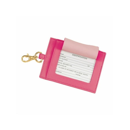 Large Luggage Tag in Genuine Leather