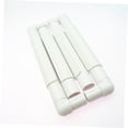 thumbnail image 3 of CRAFTHROU 1Set Square Embroidery Frame for Crafters White Plastic Clip Frame 8x8in, 3 of 8