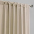 thumbnail image 2 of Half Price Drapes Eggnog Room Darkening Curtains for Bedroom (1 Panel), 50W X 96L, 2 of 6