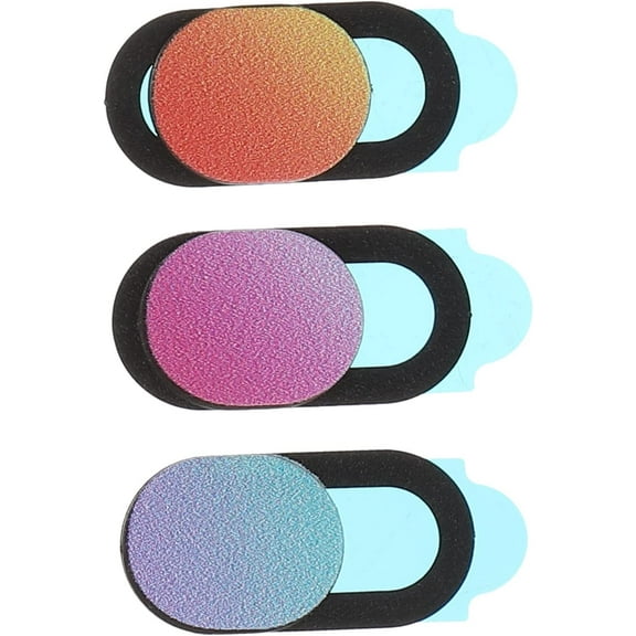 3pcs Camera Cover Camera Slider Camera for Computer Glitter Decor Webcam Privacy Computer Camera Cover Web Camera Cover Webcam Cover Decorative Camera Protector Protective Cover