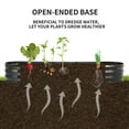 thumbnail image 5 of Raised Garden Bed Galvanized Metal Planter Box, 67"D x 20"W x10"H, 7 cu. ft. Black, 5 of 7