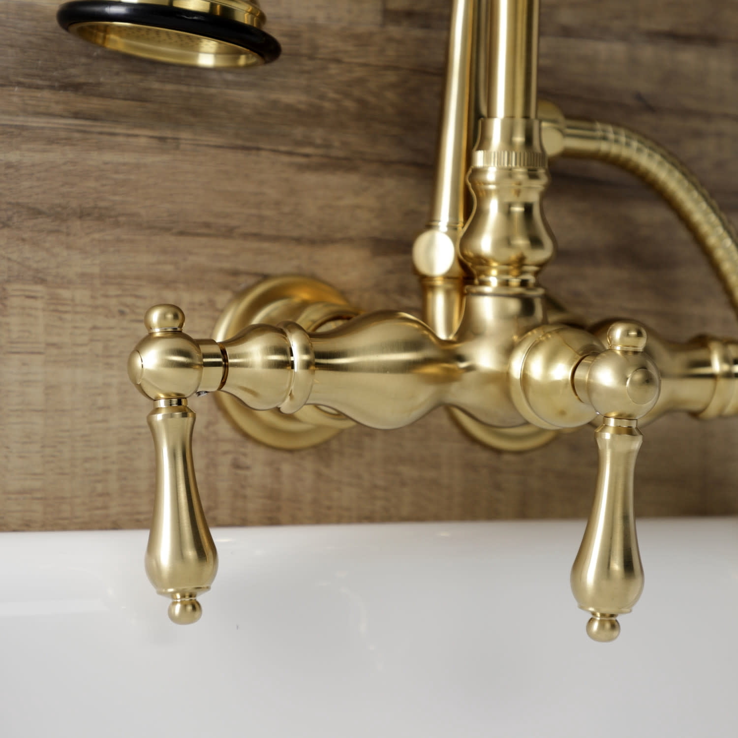 Kingston Brass AE7T8 Wall Mount Clawfoot Tub Faucet AE7T8