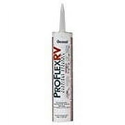 Geocel GC24201 Pro Flex Fibered RV Instant Roof Repair Brushable Coating - White, 1 Quart