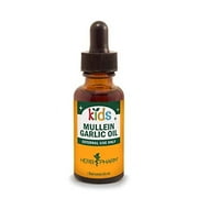 Herb Pharm  Mullein Garlic Oil  For Kids  1 fl oz  30 ml