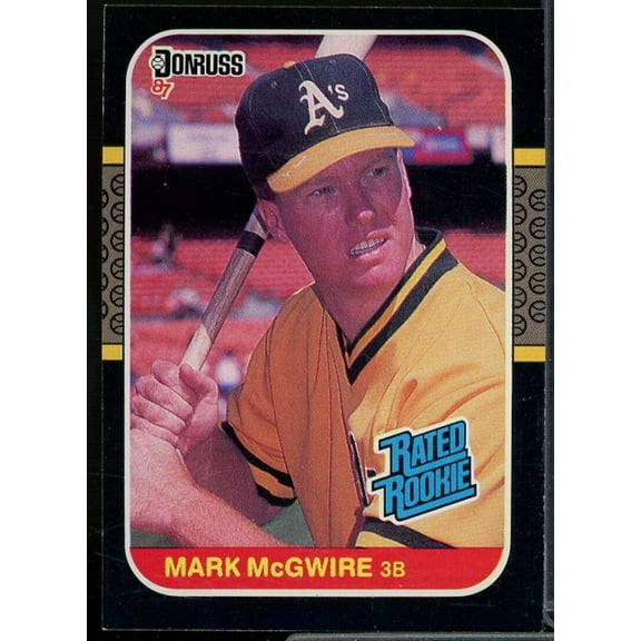 Mark McGwire Rookie Card 1987 Donruss #46