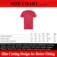 thumbnail image 2 of Hanes Short Sleeve T-Shirt - Heather Red, Men Crewneck Comfortable Classic Fit Tee, 3XL, 2 of 5