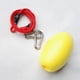 thumbnail image 3 of Correa flotante con flotador simple y clip de doble extremo para kayak con agarre Amarillo + rojo, 3 of 6