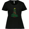 thumbnail image 3 of Inktastic We Wish You A Merry Christmas Women's Plus Size T-Shirt, 3 of 5