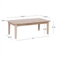 thumbnail image 2 of Linon Kori Outdoor Wood Coffee Table in Natural, 2 of 7