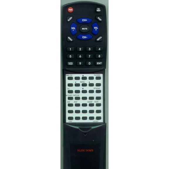 Replacement Remote for NORCENT RTLT2020, LT2022, LT2020, LT1720, LT2021