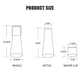 thumbnail image 2 of Japanese Style Clear Water Carafe Set Large Capacity Glass Kettle with Cup, 2 of 4