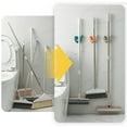 thumbnail image 2 of LOVIVER Thumbs up Shaped Broom Hanger Storage Rack Practical Clip Mop Organizer for Home Blue, 2 of 8